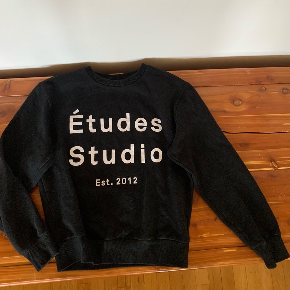 Études Studio black sweatshirt, S